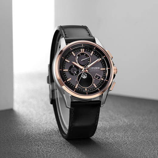 西铁城/CITIZEN光动能电波对时月相舒博™钛BY1004-17X 商品图4