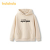 巴拉巴拉儿童童装男童卫衣新款冬装中大童连帽上衣女童加绒潮 商品缩略图4