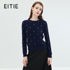EITIE爱特爱冬季100%绵羊毛套头纯色打底基础款修身针织衫7201904 商品缩略图0