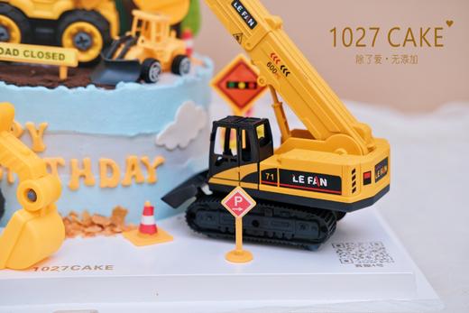 1027CAKE |  挖土机蛋糕 工程车 商品图3