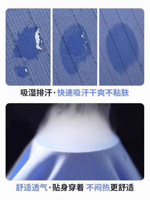 高级弹力夏季短袖工作服套装男薄款防静电车间厂服工装劳保服定制 商品图2