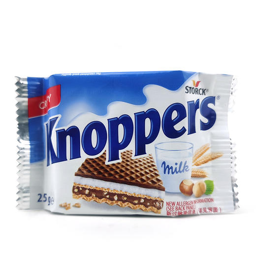 knoppers榛子巧克力威化饼干 商品图1