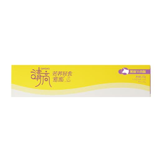 雁门清高 苦荞轻食意大利面带酱包 通心粉儿童速食意面264g*3盒 商品图6