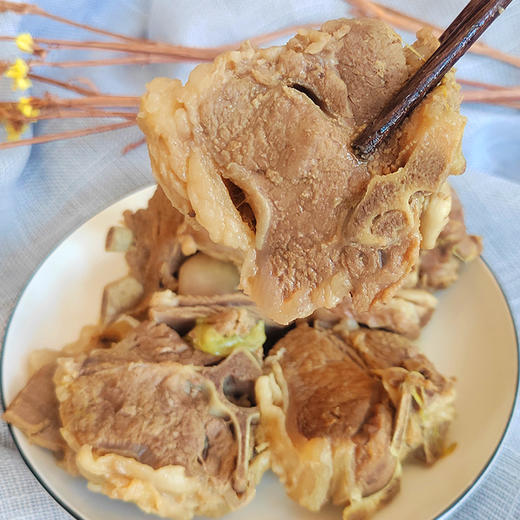 【鄂尔多斯细毛羊带骨肉块5kg】 顺丰包邮 内蒙古羊肉礼盒装 商品图1