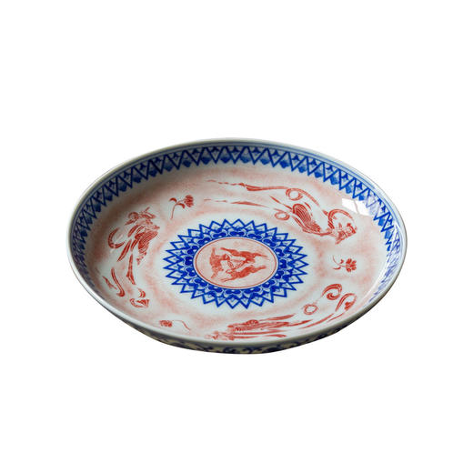 茶香记 三兔共耳壶承  詺兮清窑 青花拓片 明艳雅致 赏用皆宜 商品图4