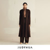 JUDYHUA 翻领收腰双面呢大衣 商品缩略图0
