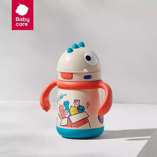 babycare恐龙儿童保温杯婴儿宝宝水杯吸管杯学饮杯外出水壶幼儿园BBC-08760/08784/08807/08777/08791/08814 商品图1