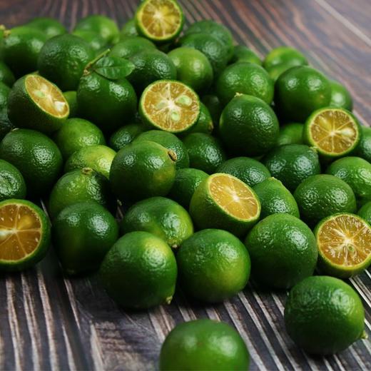 【富含维生素C和营养成分！鲜嫩多汁的海南青金桔】新鲜小青桔小柠檬水果橘子青桔子青桔果 节日送礼物优选-觅食坊健康 商品图1