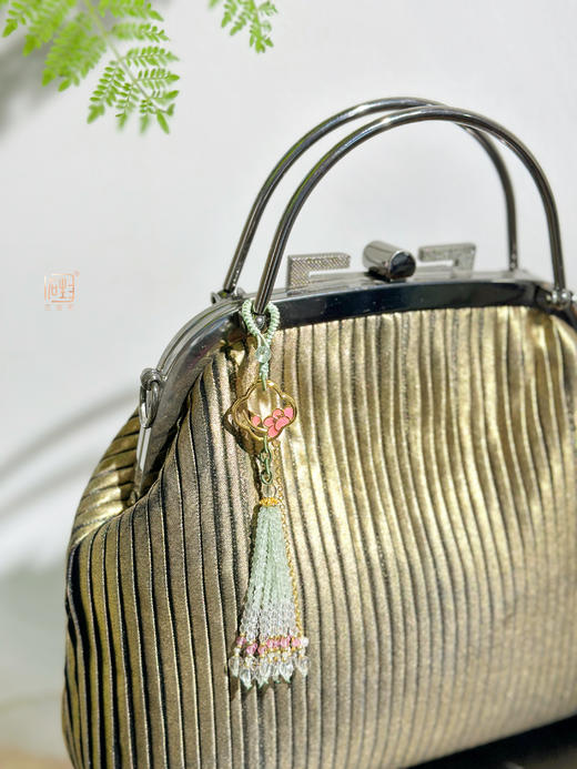 三生石梅兰竹菊国风服饰押襟 商品图6