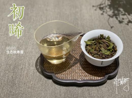 【60克罐装】2020有机秋寿眉《初晞》带来秋的沉韵，甜花香、野蘑菇香 商品图6