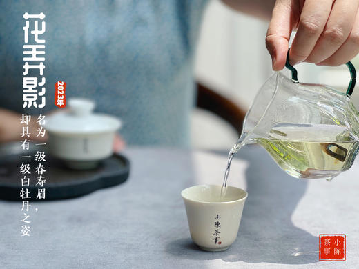 2023一级春寿眉花弄影，水石榕+春兰+广玉兰的香气，具有一级白牡丹之姿，极富春之气韵 商品图9