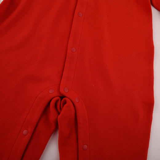 棉果果冬季新品内衣家居5A抗菌对开连体衣M501722423702 商品图2