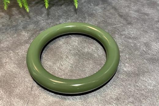 【御珠宫坊】和田玉沙枣青手镯55mm 商品图6