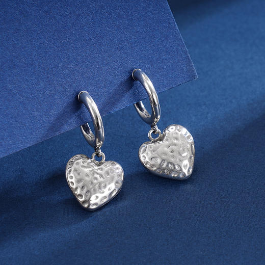 子佩集S925银【万事如心】耳环【YGEH006】扣环耳圈2309 商品图5