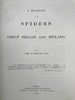 1861-1864年 大不列颠与爱尔兰蜘蛛史（全2卷） 29页手工上色版画插图 平装8开 商品缩略图2