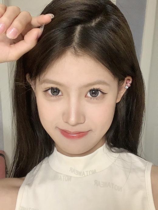 sondercon 匿名心动 甜美素颜黑瞳 14.5mm  年抛 含硅水凝胶 商品图0