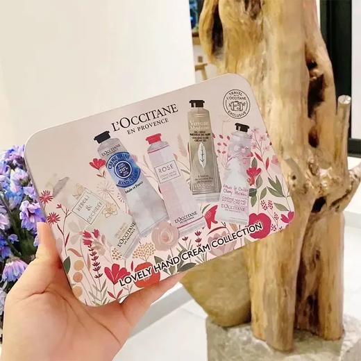 欧舒丹百花炫舞护手霜铁盒五件套 商品图0