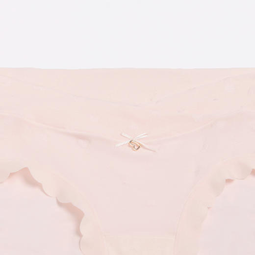 都市丽人快乐妈咪内裤功能系列适合孕早期孕中期人棉提花孕妇裤低腰三角女士内裤LK37A6 商品图5