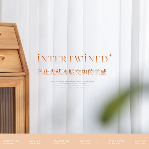 #玥汐纱#金蝉防猫抓轻奢纱帘 商品图4