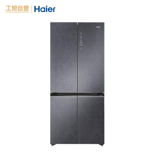 海尔（Haier）506升十字对开门冰箱风冷全空间保鲜平隐式零嵌BCD-506WGHTD14S3U1 商品图0