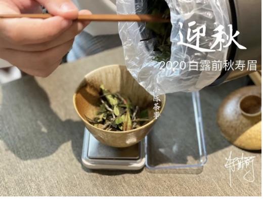 2020《迎秋》，S师傅的手痒之作，一款过喉不忘的秋寿眉 商品图1