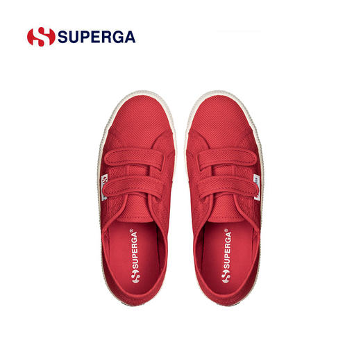 【2026新春专享】SUPERGA童鞋舒适透气魔术贴S00CCT0W2U基础款低帮男女童帆布鞋女（瑕疵品不退不换） 商品图4