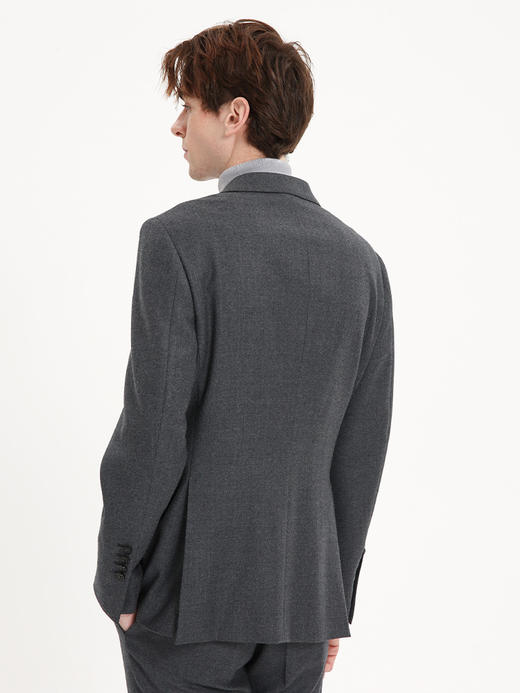 callisto熔岩灰全绵羊毛西服 FTBWJ069T 商品图2