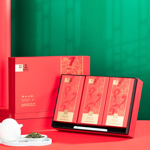 【2025新茶上市】谢裕大黄山毛峰礼盒300g雨前早春绿茶茶叶 送礼推荐 商品图3