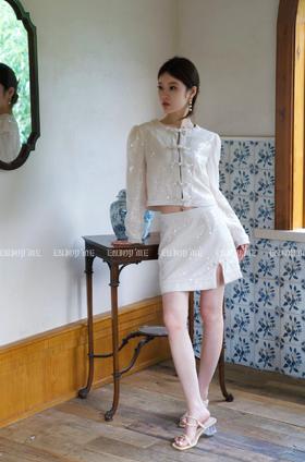 【门店同款】秋季重工亮片盘扣套装 154099576