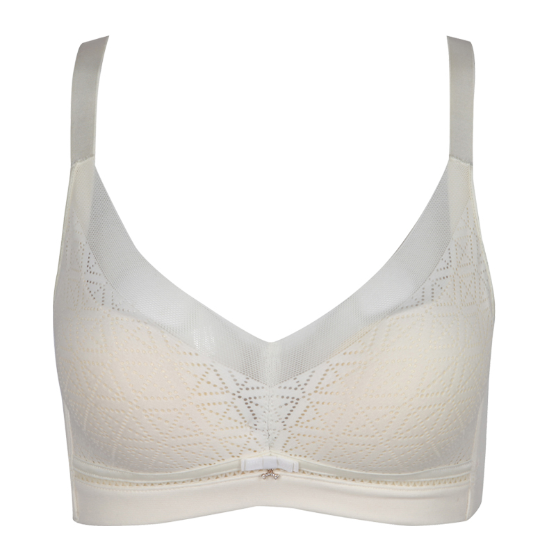 都市丽人少女三步优选AB杯调整型文胸锁边A:加厚B:中厚3/4杯少女文胸三排扣无钢圈LJ24B6