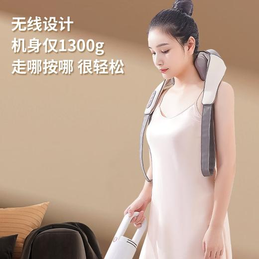 美仕达（Misida）肩颈按摩器斜方肌按摩仪颈部肌肉放松腰腿按摩器教师节礼物 按摩器颈椎6D仿人揉捏 商品图7