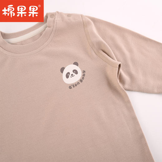 棉果果冬季新品内衣家居中大童140-160码暖姜套头套装M411302423720 商品图1