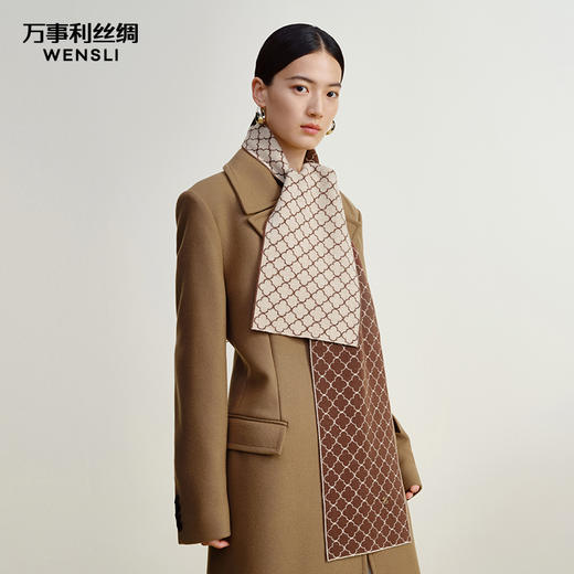 万事利“棠语”羊毛围巾 商品图1