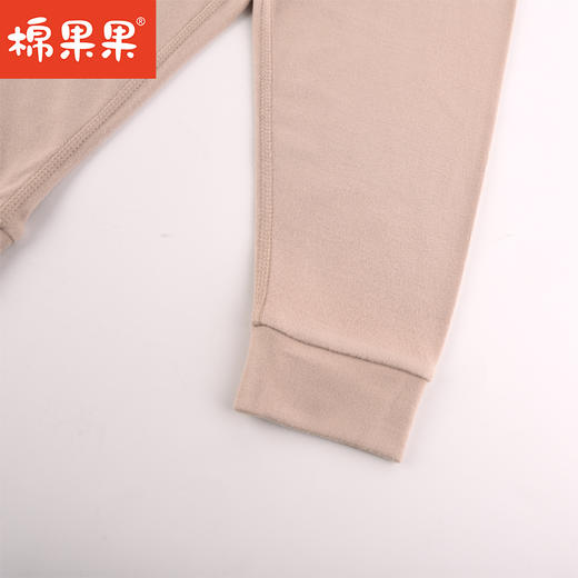 棉果果冬季新品内衣家居中大童140-160码暖姜套头套装M411302423720 商品图3