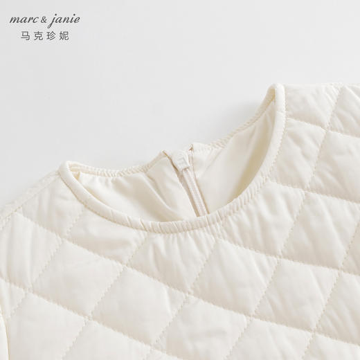 【三防】马克珍妮秋冬新款 女童娃娃领A字摆连衣裙231222 商品图3