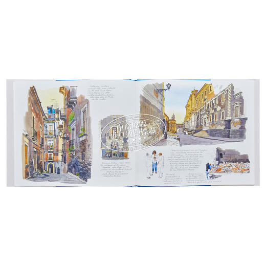 【中商原版】Sicily Sketchbook 进口艺术 西西里岛素描本 商品图7