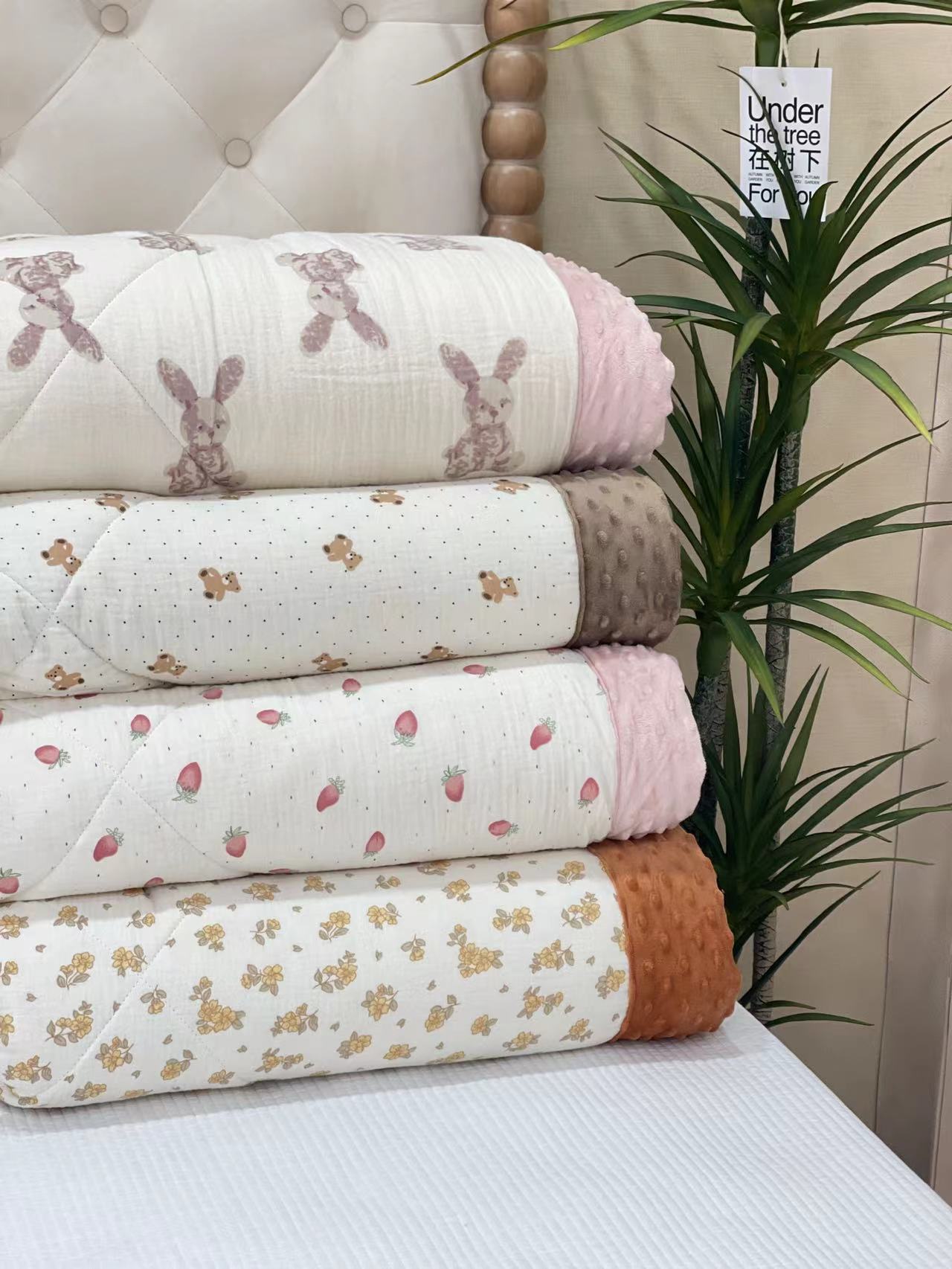 被 豆豆被双层纱