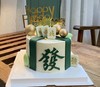黑巢-麻将主题发财蛋糕 商品缩略图0