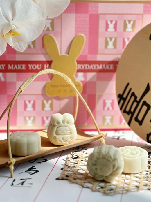 【现货】养生米月饼礼盒·低糖少油，米香浓郁 商品图1