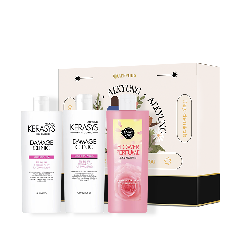 爱敬KeraSys 伴手礼E（洗护沐）