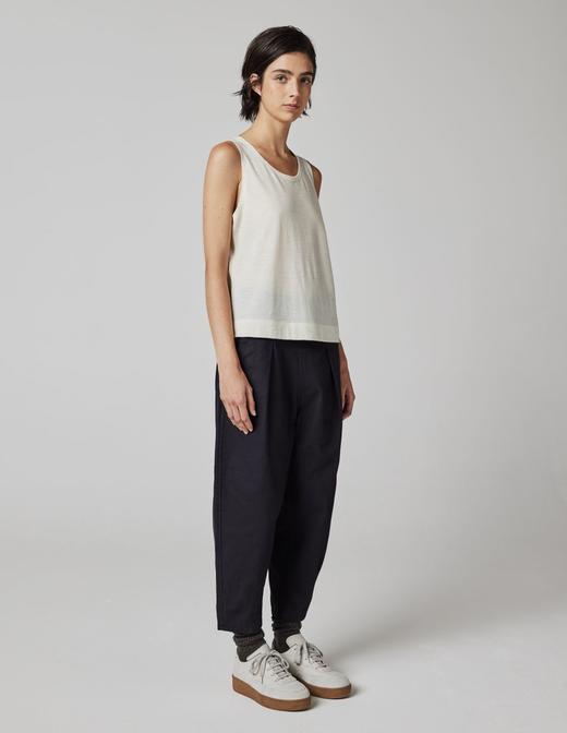 MHL 蓝染侧拉链军装束脚裤 商品图0