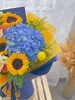 耀眼（向日葵+蓝绣球混搭） 商品缩略图1