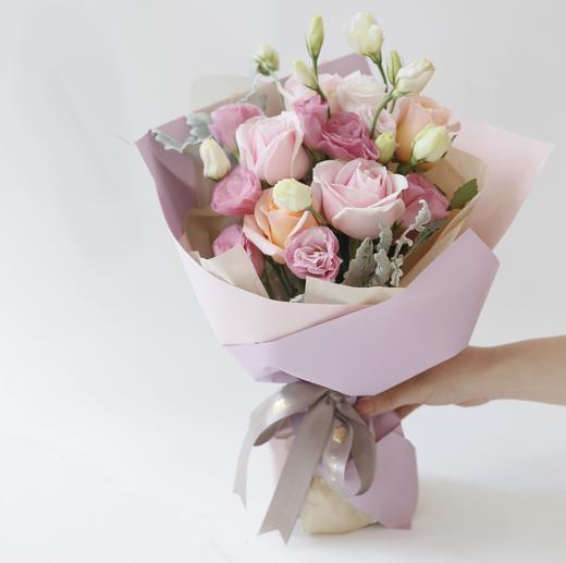 套餐：8寸蛋糕+当季花束 商品图1