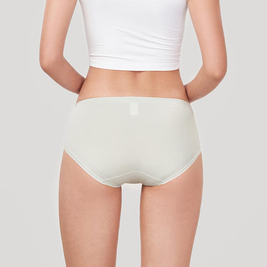 都市丽人基础系列无缝面料一体美臀平角女士内裤低腰平角裤LK35N5 商品图3