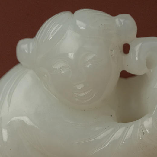 玉雕童子葫芦挂饰 商品图2