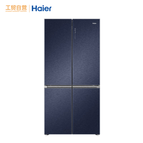 海尔（Haier）600升十字对开门冰箱双变频全空间保鲜 双干湿分储三重杀菌母婴空间 线下同款BCD-600WSGKU1