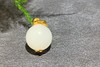 【御珠宫坊】金镶羊脂白玉珠月兔 商品缩略图5