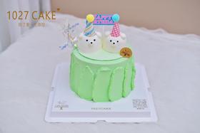 1027CAKE |  清新 可爱款 立体小动物