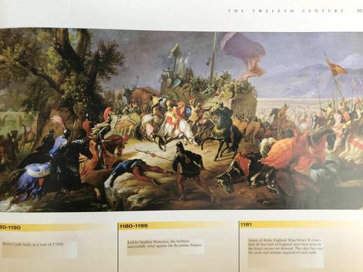 中世纪战争时间线 数百幅插图 精装大16开 商品图11