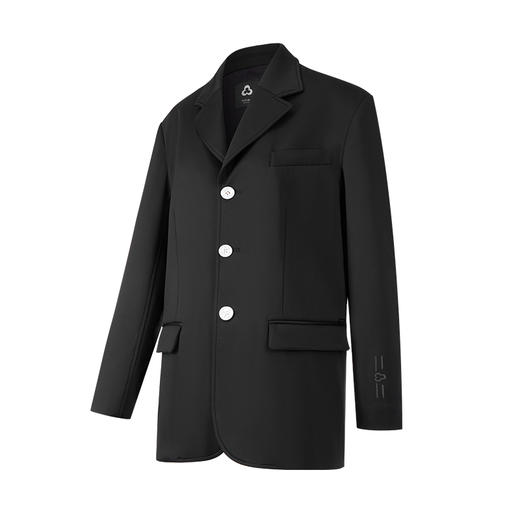 TITIKA ACTIVE瑜伽服秋季纯黑运动西装女休闲空气感免烫外套oversized  38J71100 商品图4
